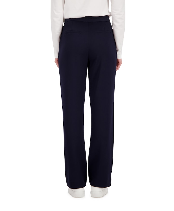 dames broek blauw