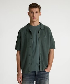 Heren overshirt groen