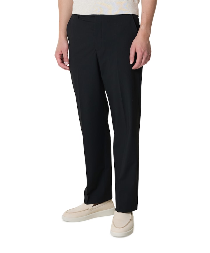 SLMRELAXED-LIAM TRS - NOOS heren broek zwart