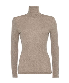 Dames longsleeve bruin