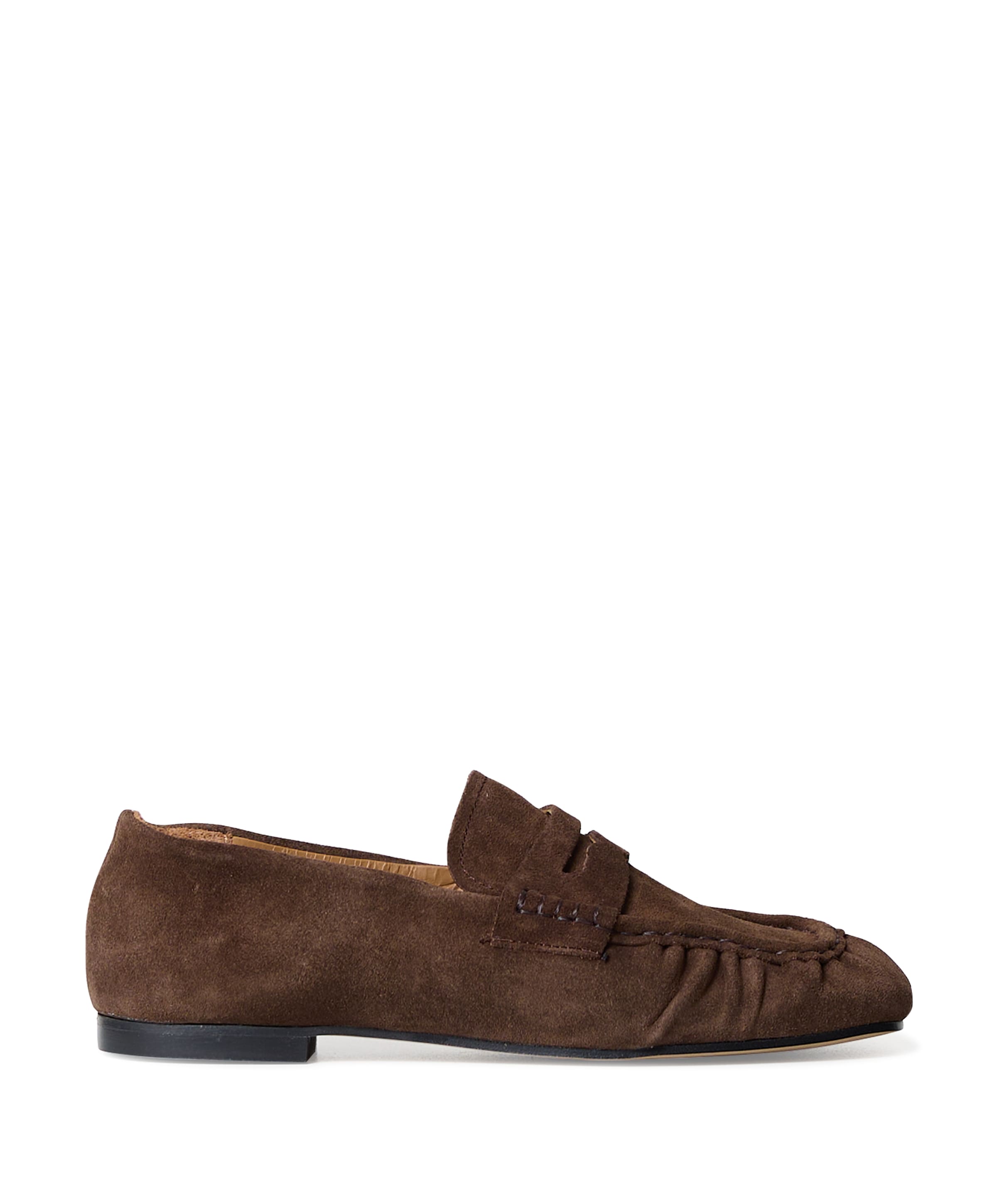dames loafers bruin