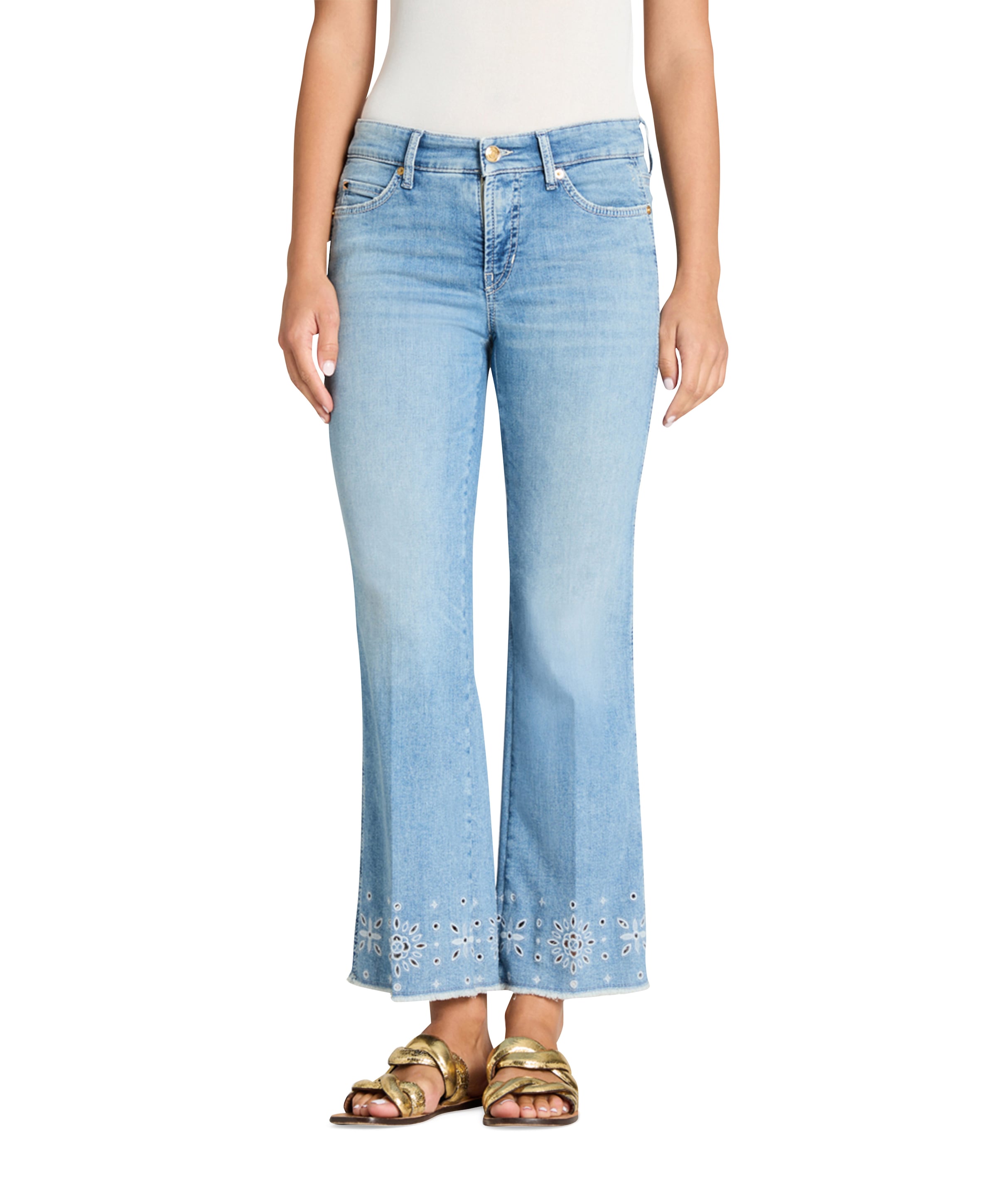 Francesca dames jeans blauw