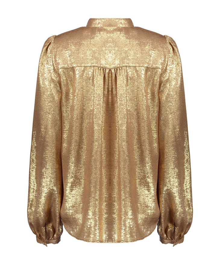 Blouse goud