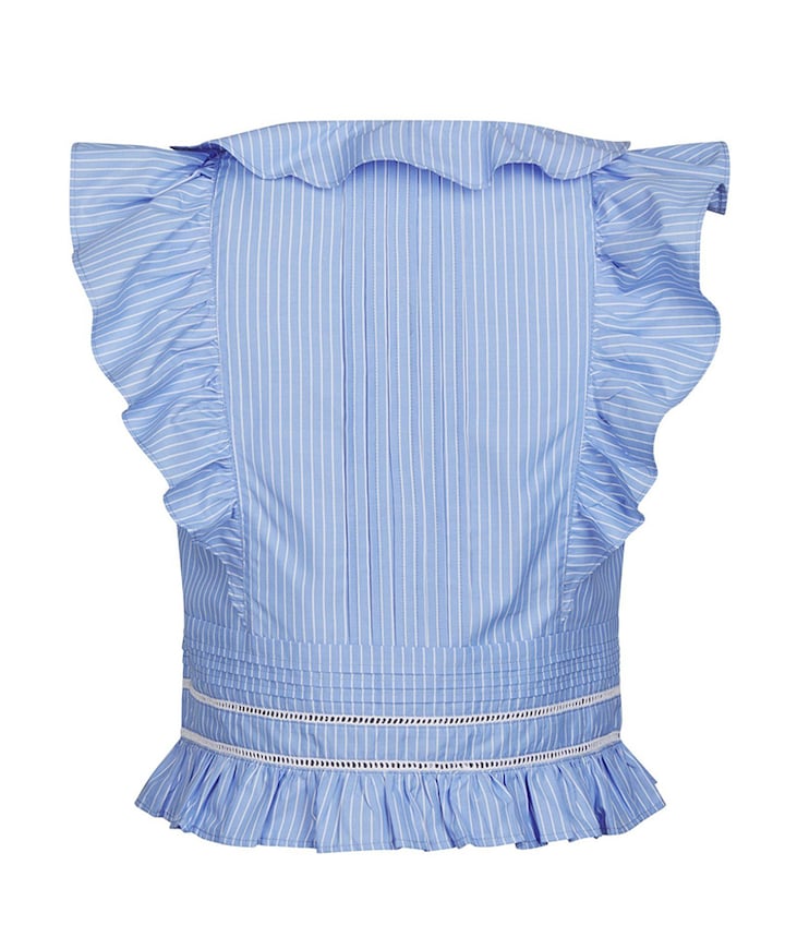 Dames top blauw