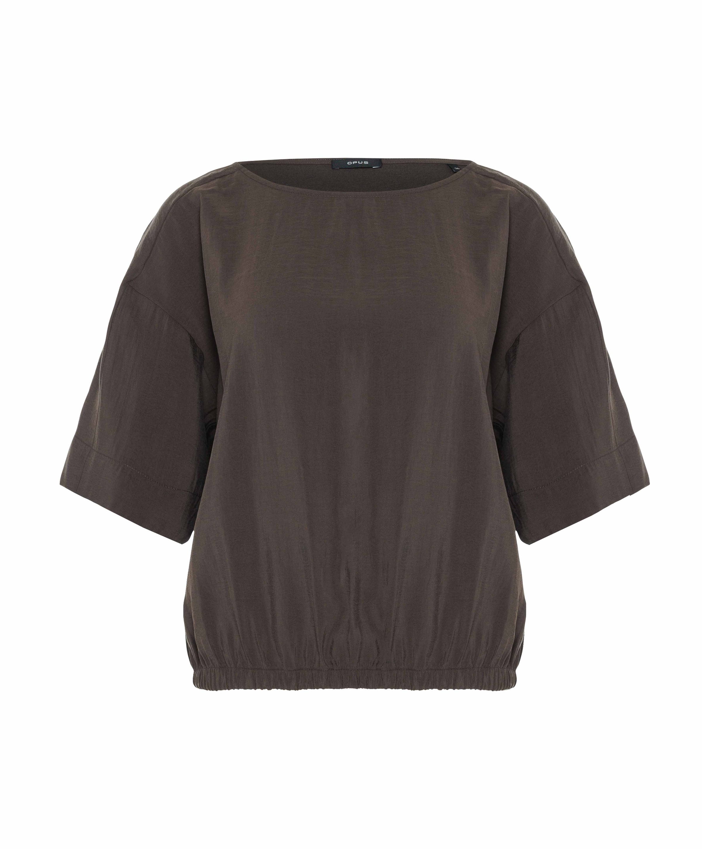 Dames T-shirt bruin
