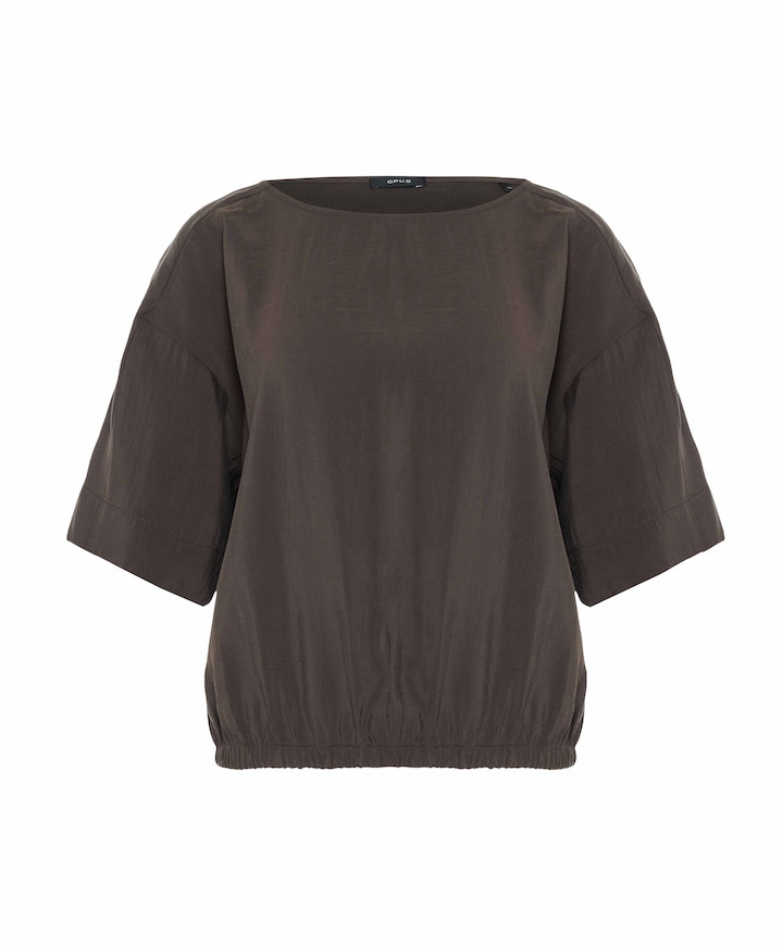 Dames T-shirt bruin
