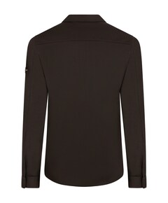 Heren overshirt bruin