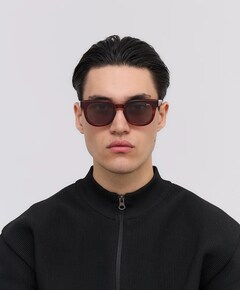 Heren zonnebril bruin