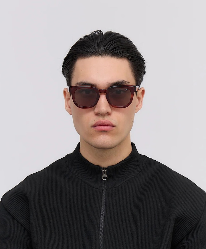 Heren zonnebril bruin