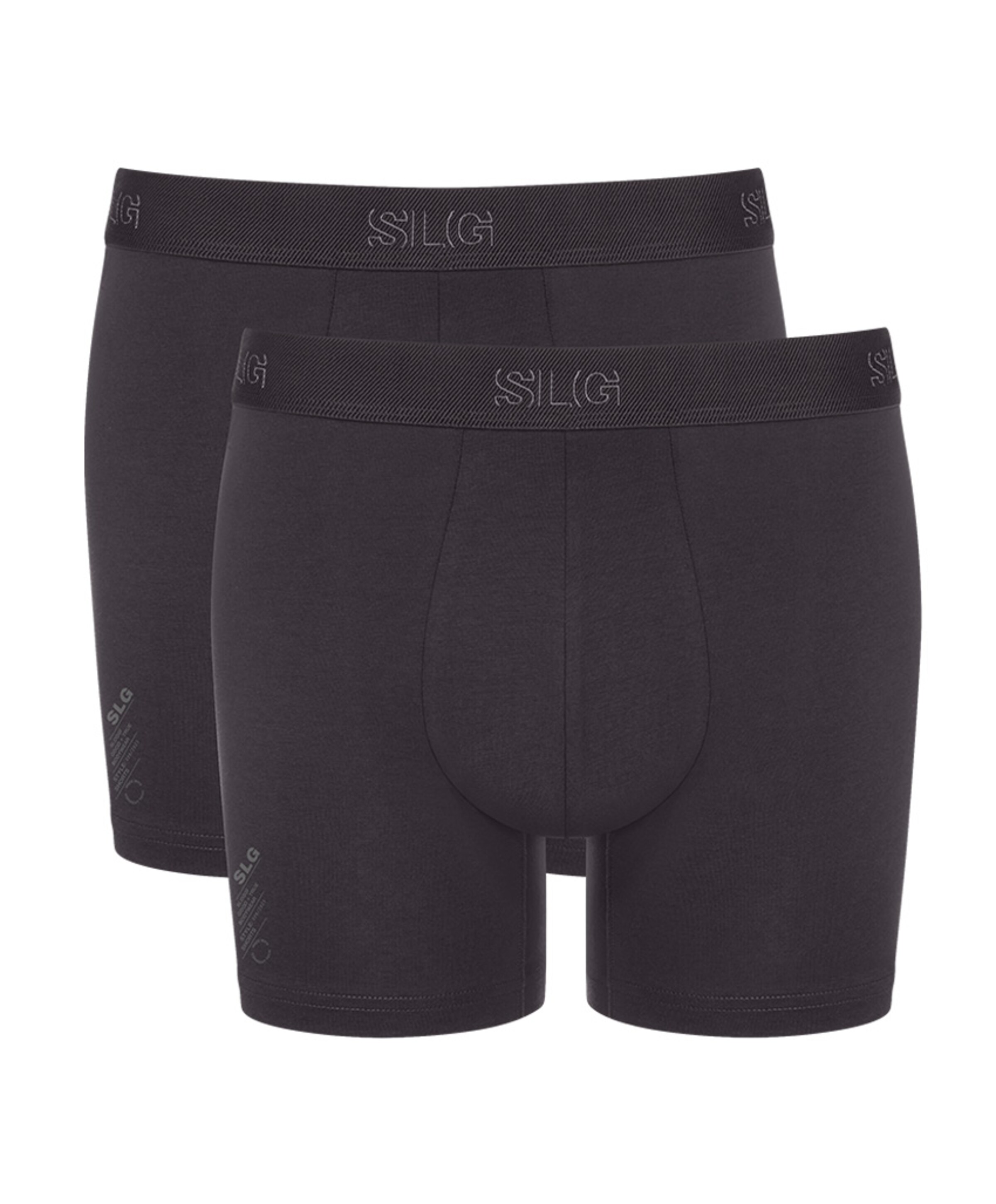 Heren boxershort grijs