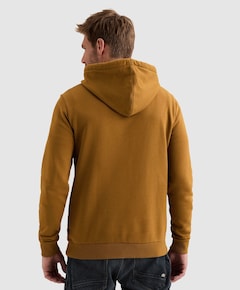 Heren hoodie bruin