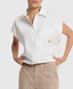 Dames top ecru