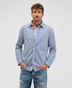 Heren T-shirt blauw