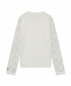 Meisjes longsleeve wit