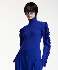 Dames trui blauw