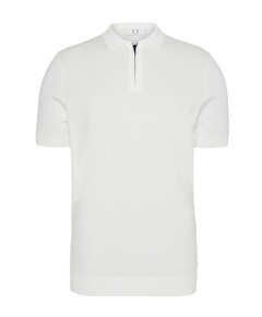 Heren polo ecru