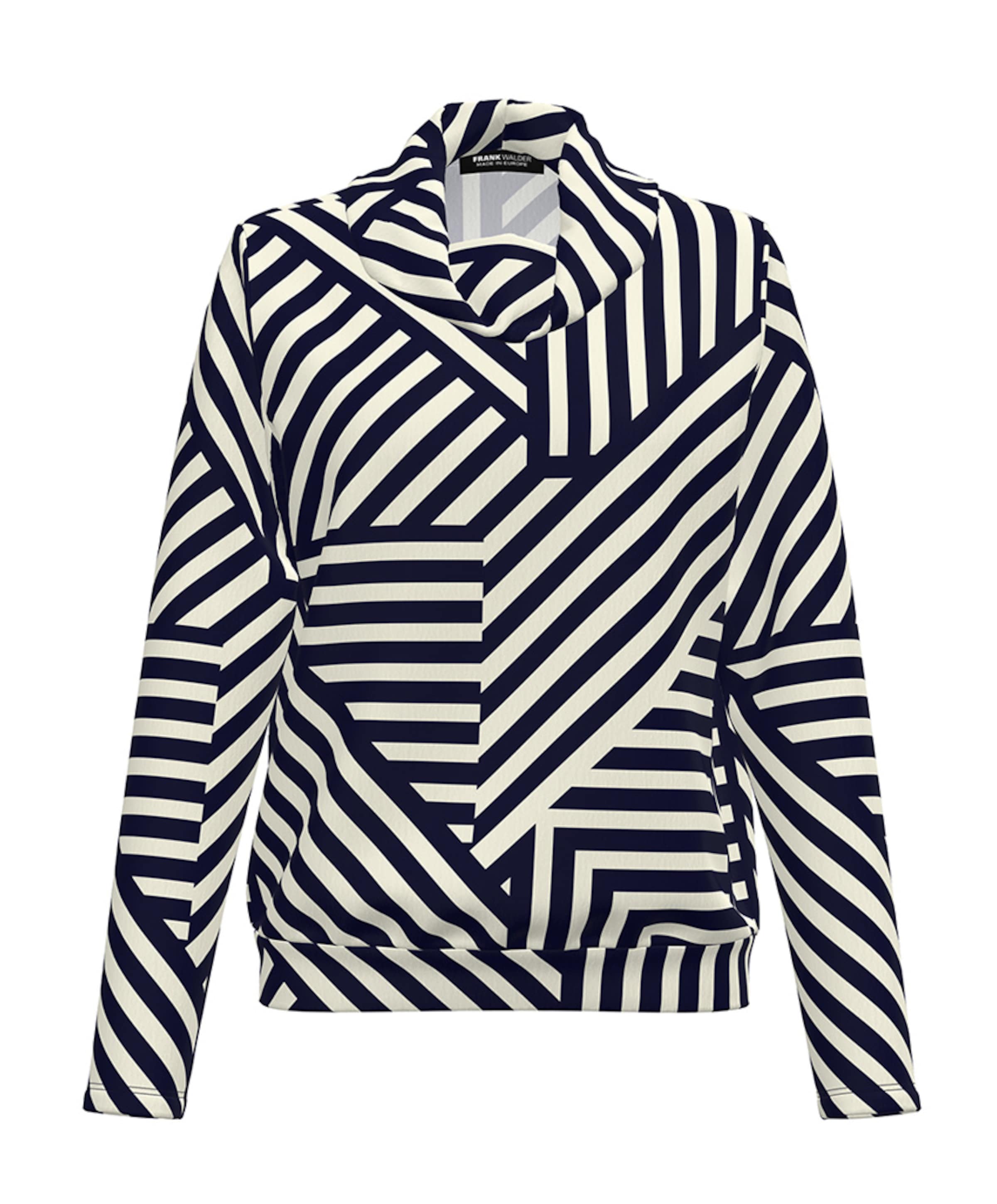 Dames longsleeve blauw