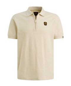 Heren polo ecru