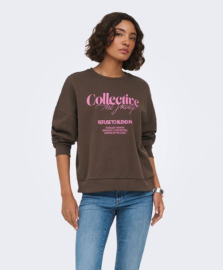 Dames sweater grijs