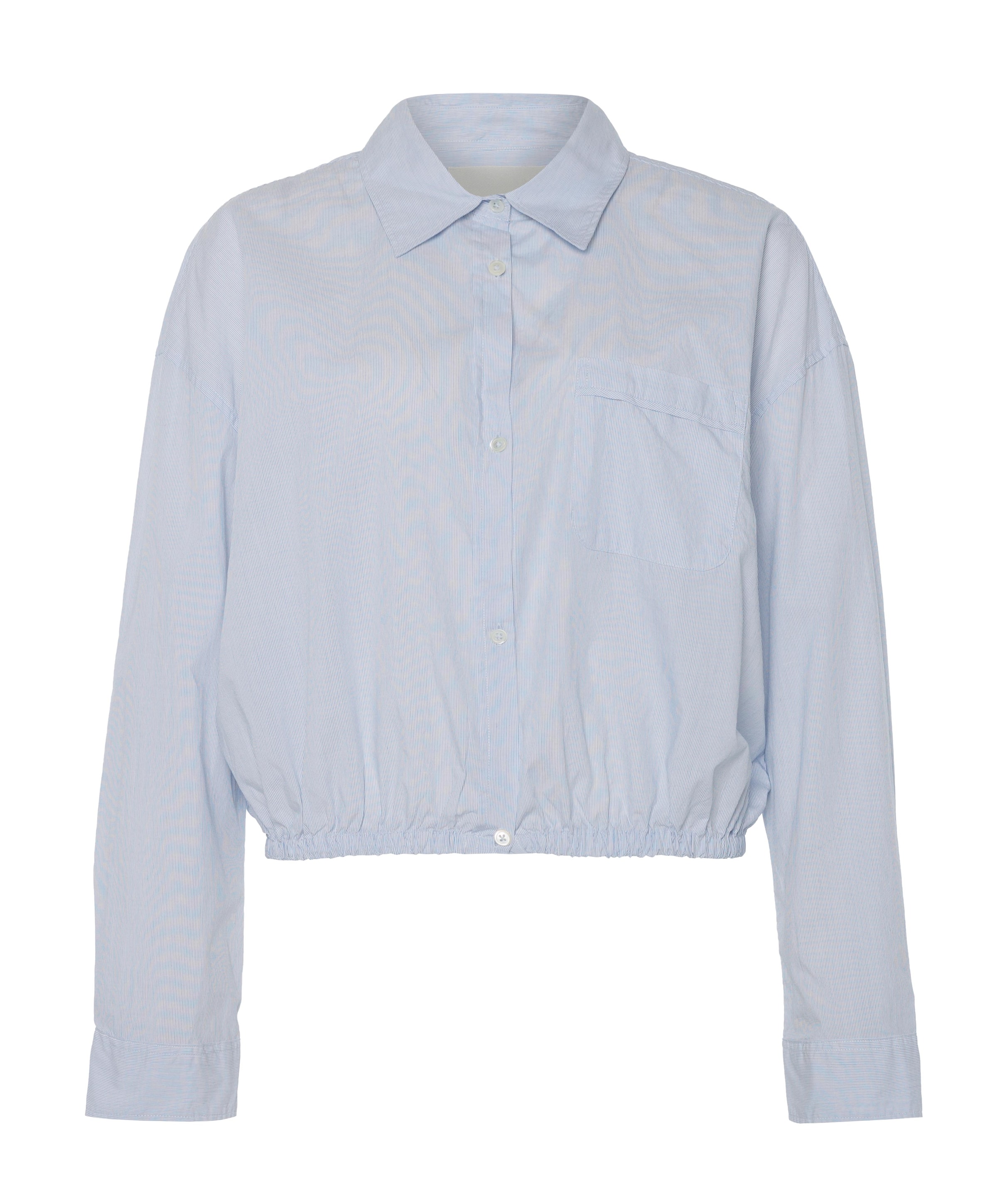 Dames blouse blauw