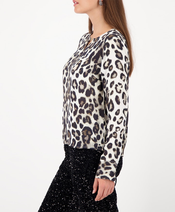 Dames blouse zwart
