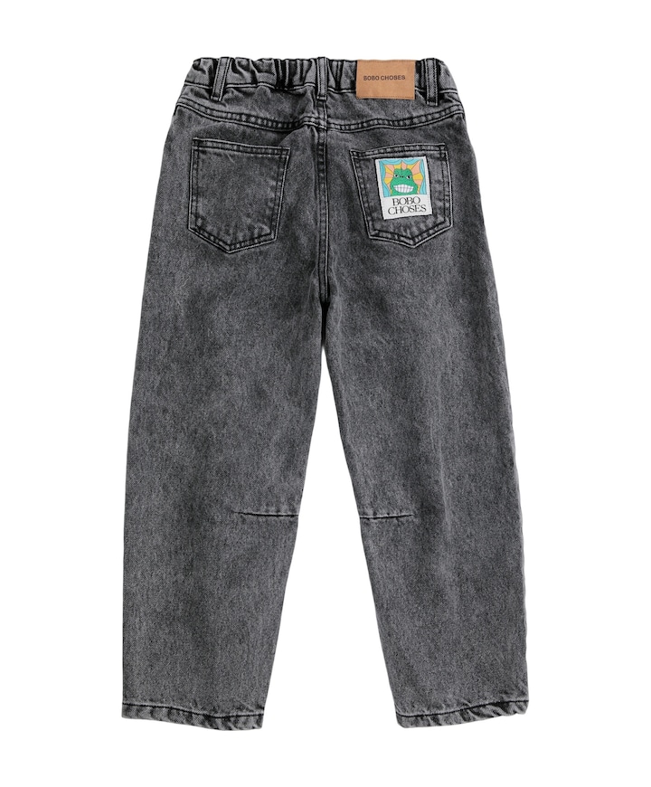 Beast Tag Denim uniseks jeans  grijs