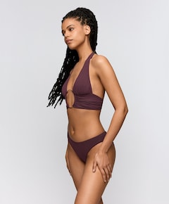 Dames bikinitop paars