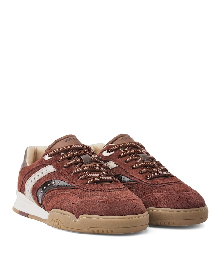 Kris Pax dames sneakers rood