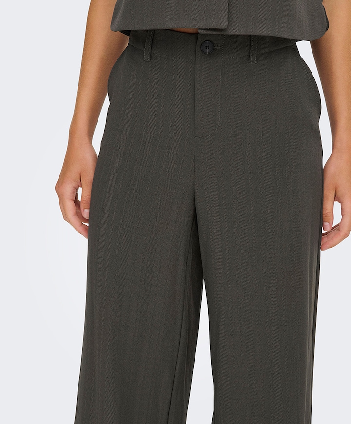 ONLMATEO LIFE MW STRIPE broek groen