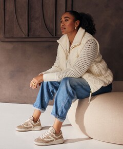 Sam Sadie dames sneakers beige