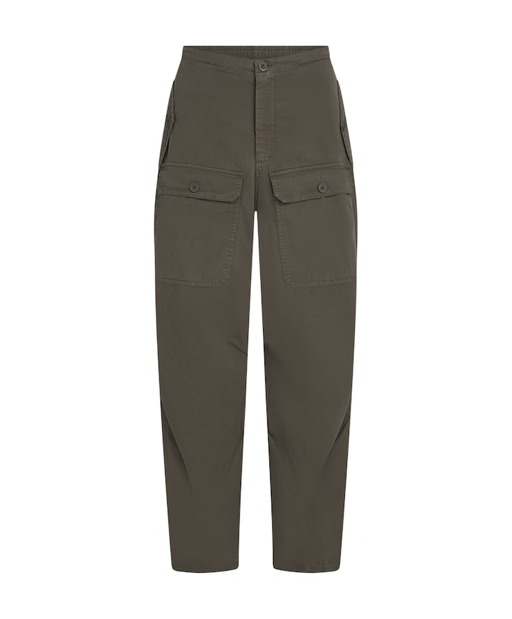 Trousers dames broek bruin