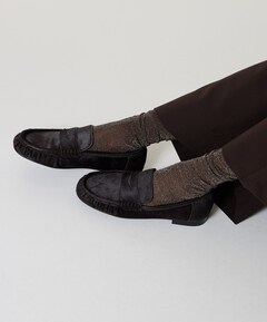 dames loafers bruin