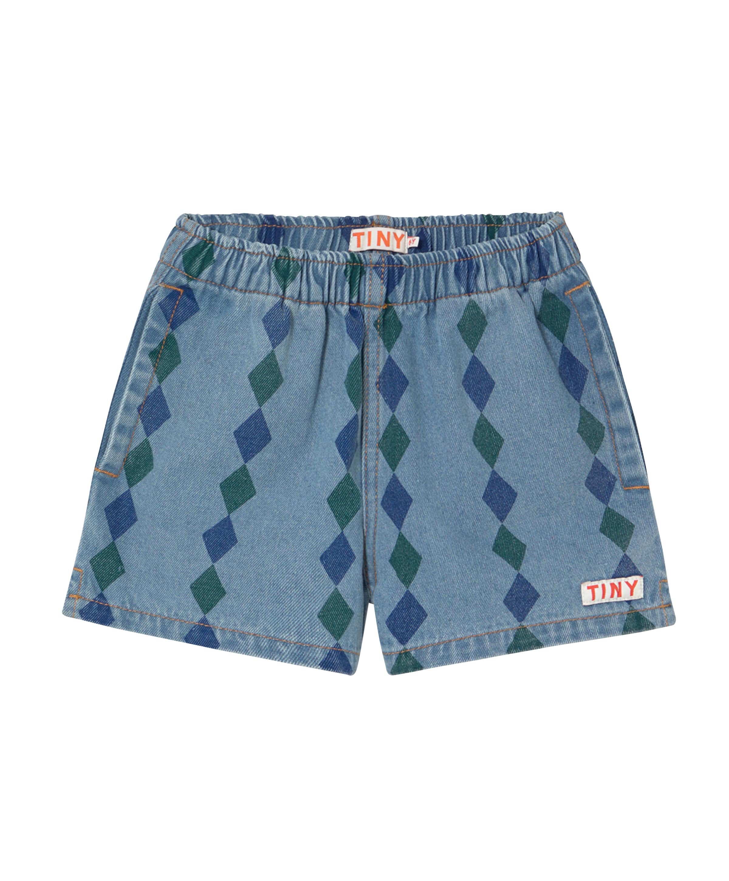 Diamond jongens korte broek blauw