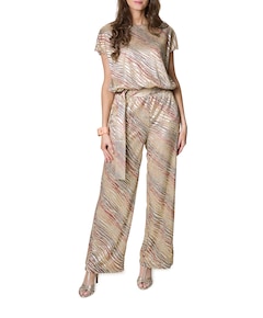 dames jumpsuit beige