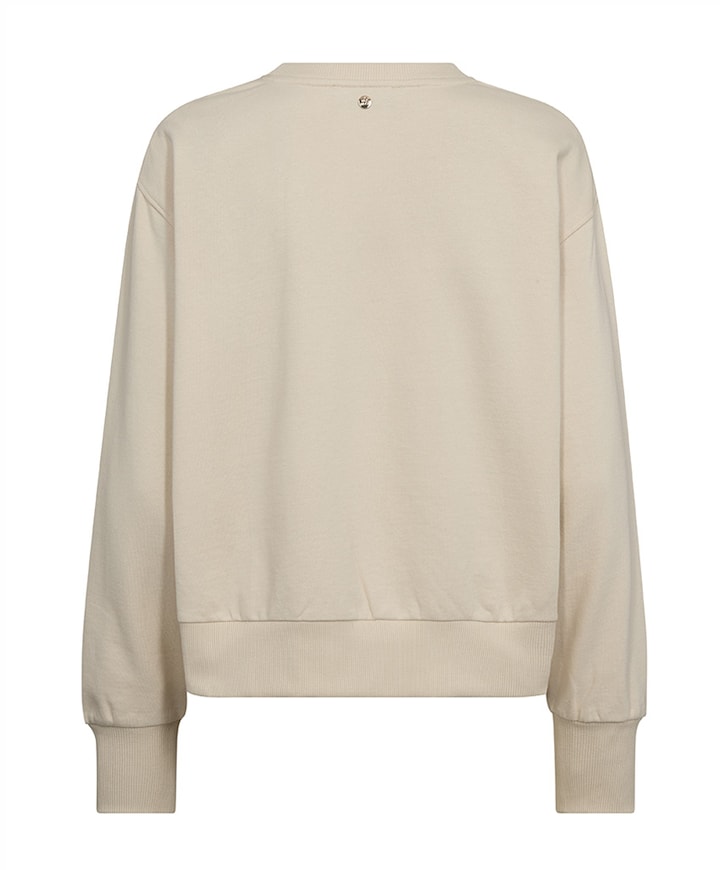 Dames sweater beige