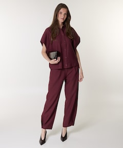 dames broek bordeaux