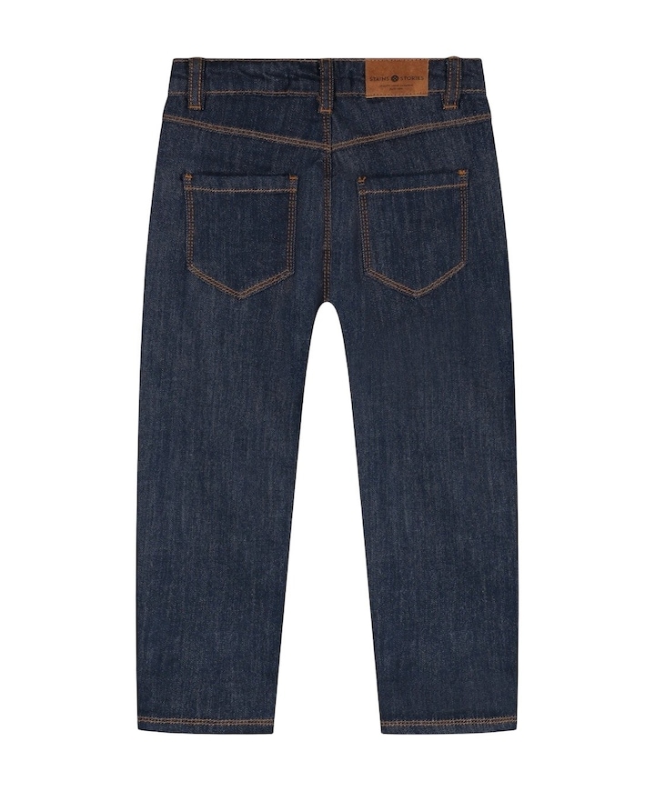 Denim Wide Fit jongens jeans blauw