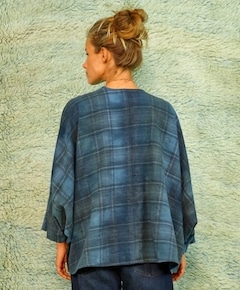 Dames vest blauw