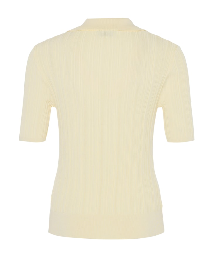Dames polo geel