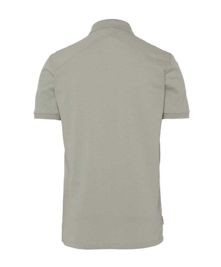 Heren polo beige