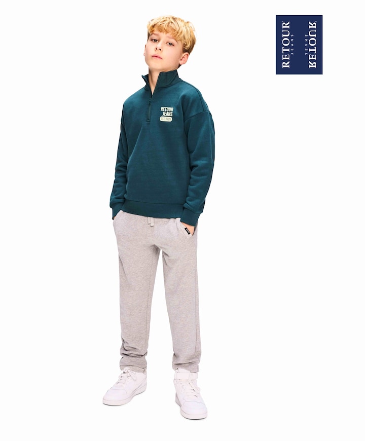 Barry jongens broek grijs