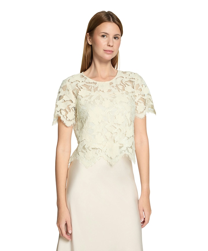 Dames top beige