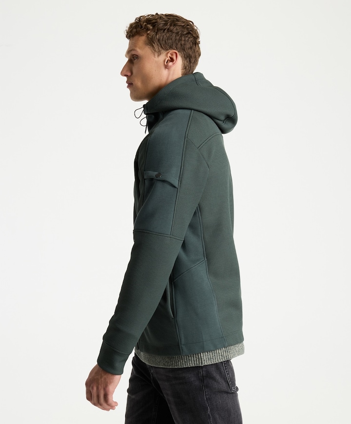 Heren vest groen