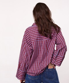 Dames blouse bordeaux