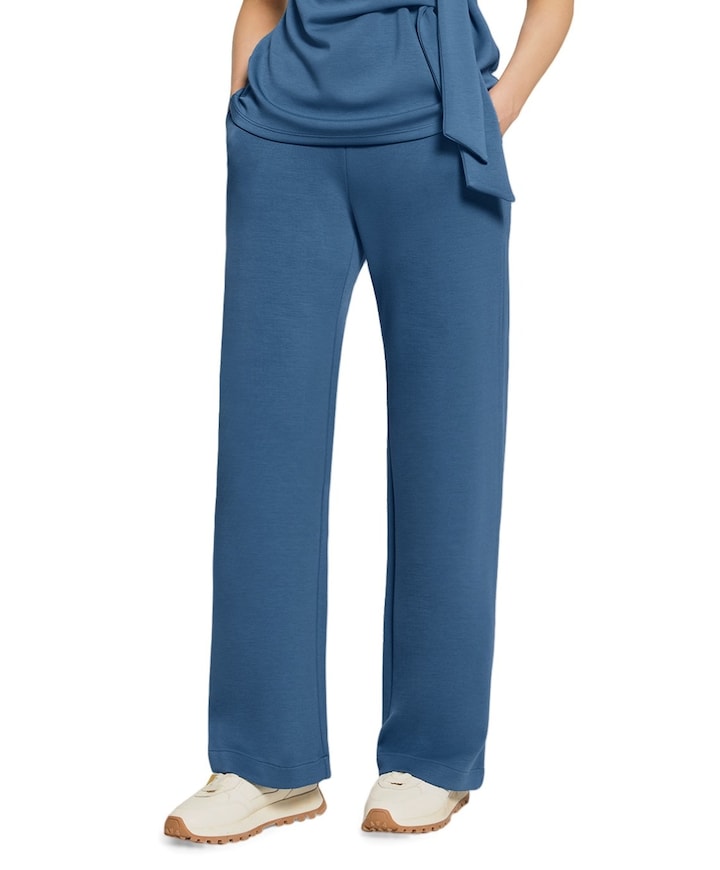 dames broek blauw