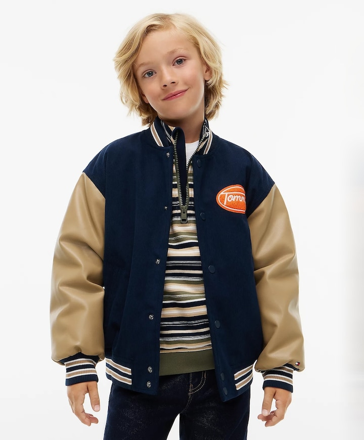 Jongens jas blauw