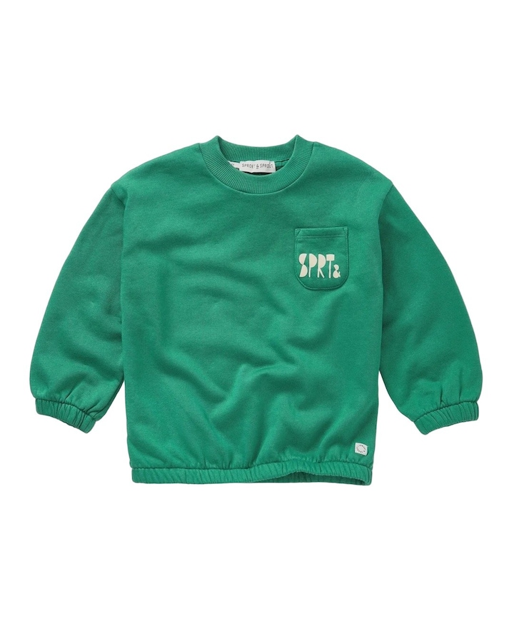 Jongens sweater groen