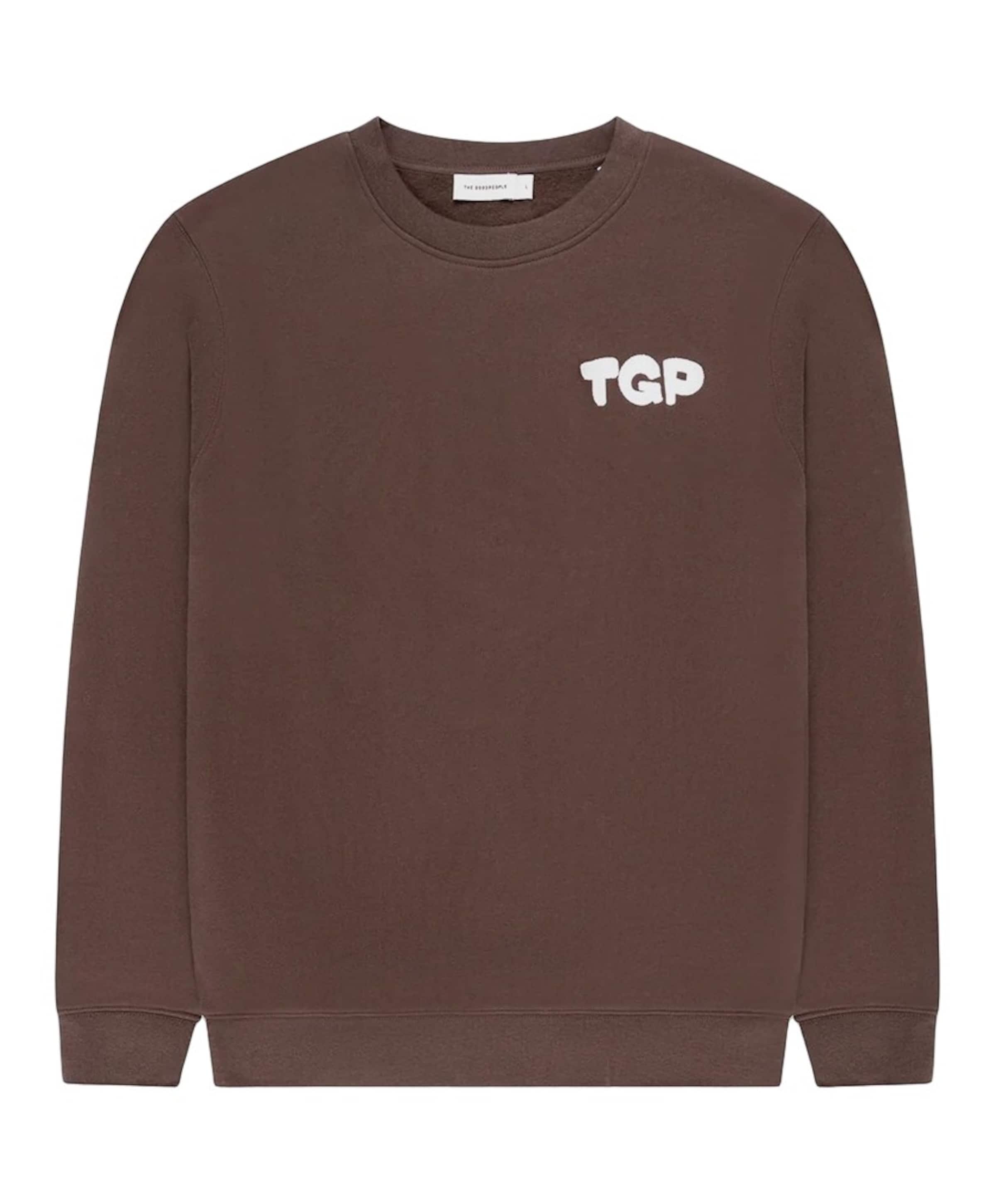 Heren sweater bruin