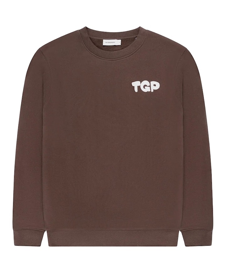 Heren sweater bruin