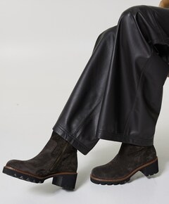 dames enkellaarzen bruin